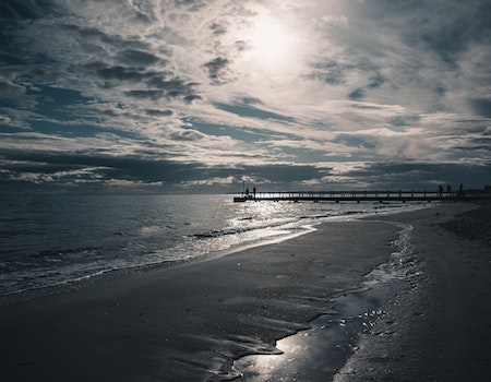 Blue Water Ocean Beach